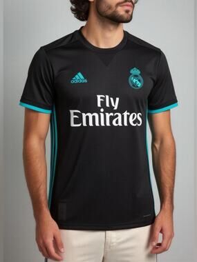 NWT Madrid 2017/2018 Away 
 ADIDAS  # 7 Ronaldo Football Soccer Jersey Small